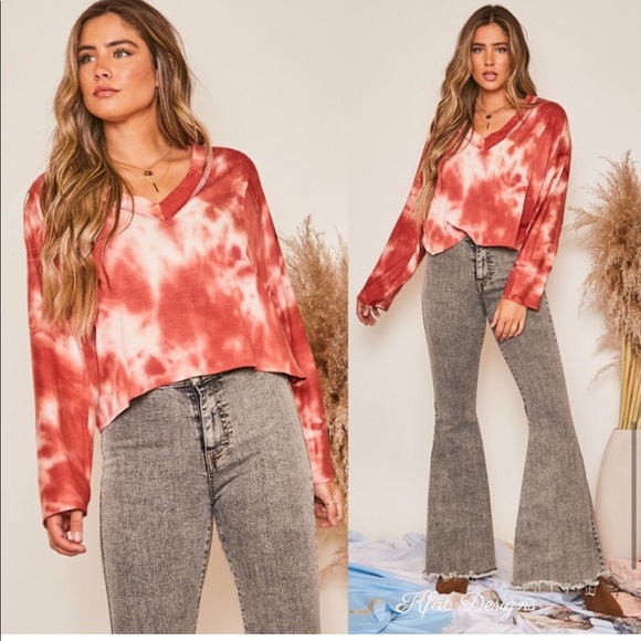 ❤️SO SOFT TIE DYED BATWING TOP!❤️ - Picture 9 of 10